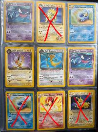 Carte pokemon vintage