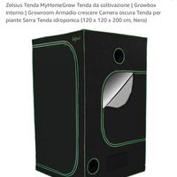 Tenda da coltivazione Grow box + 2 lampade led