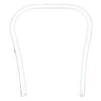 Bordo scudo in plastica bianco Vespa 50 e ET3