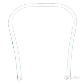 Bordo scudo in plastica bianco Vespa 50 e ET3