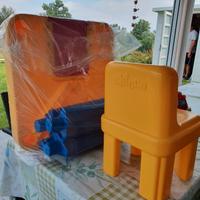 tavolino Chicco e sedia