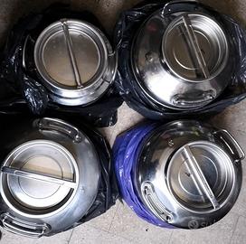 Fusti per uso alimentare in acciaio inox