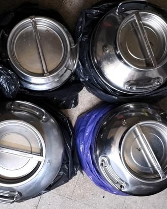 Fusti per uso alimentare in acciaio inox