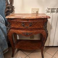 COPPIA DI COMODINI MARRONI