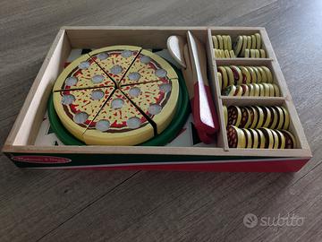 Pizza Party Melissa & Doug - set gioco in legno 