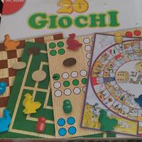 Multigioco con giochi da tavolo 