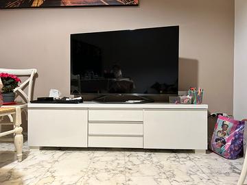 Mobile porta TV bianco laccato