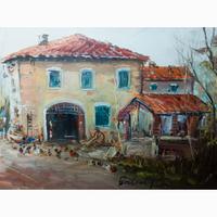 quadro olio su tela