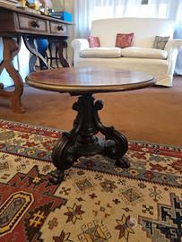 Tavolino tondo antico