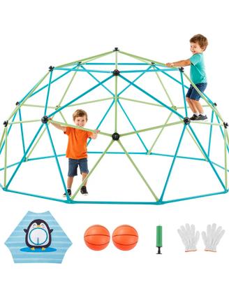 Struttura Arrampicata Geometrica a Cupola 3-10anni