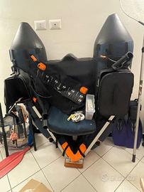 Belly Boat Caperlan FLTB-5 + Watersnake + Batteria