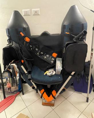 Belly Boat Caperlan FLTB-5 + Watersnake + Batteria