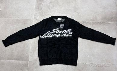 Maglione nero saint laurent M