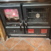 Cucina a Legna Nordica Modello Rosa "L"