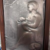 Quadro di Ottaviani 1974 argento