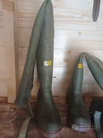 stivali alti da pesca 