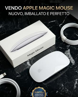APPLE MAGIC MOUSE + Tappetino Metallico OMAGGIO