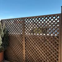 Pannelli legno frangivista / grigliati legno