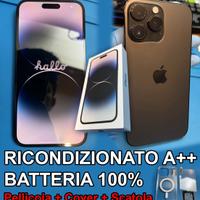 IPhone 14 Pro Max 256GB Nero Batteria 100% Nuova