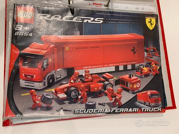 Lego set Camion autotrasportatore Ferrari F1 8654