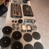 impianto stereo   Soundstream completo