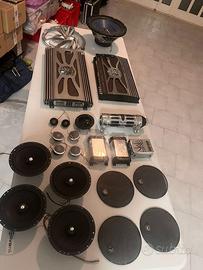 impianto stereo   Soundstream completo