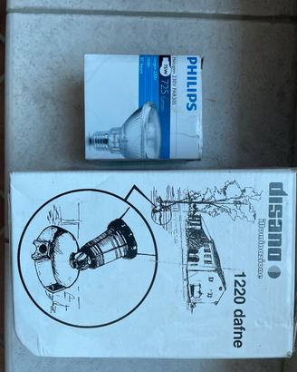Faretto Disano 1220 Dafne completo di lampada