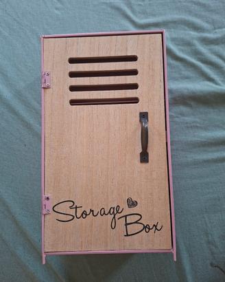 Organizer in legno con chiusura magnetica