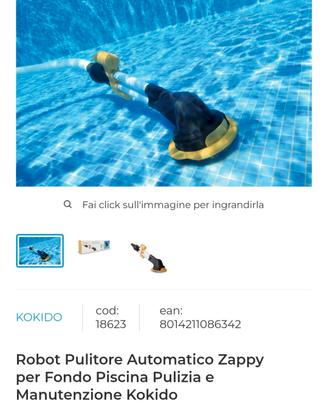 pulitore piscina