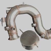 downpipe con flangia egr