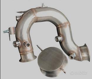 downpipe con flangia egr