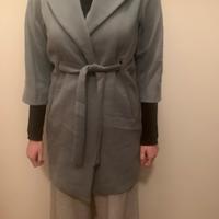 Cappotto intrend celeste polvere