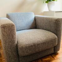 Poltrona e Pouf serie Maestro