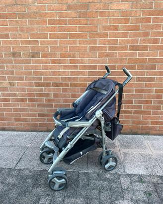 Passeggino inglesina blu