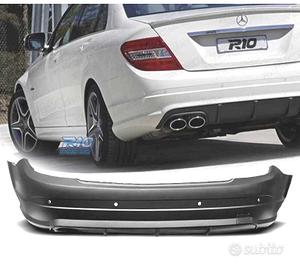 PARAURTI POSTERIORE MERCEDES W204 07-14 LOOK AMG P