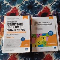 libro CONCORSO ISTRUTTORE DIRETTIVO E FUNZIONARIO 