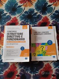 libro CONCORSO ISTRUTTORE DIRETTIVO E FUNZIONARIO 