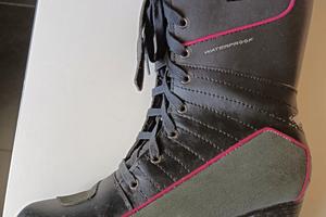 stivale stivaletto moto donna