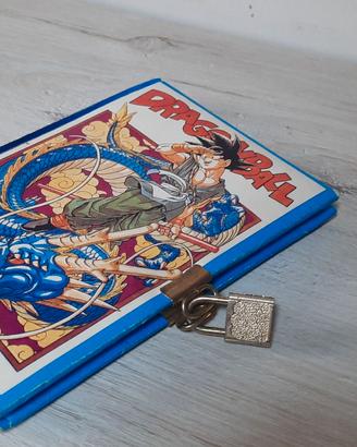 Dragon Ball Diario con lucchetto vintage 90