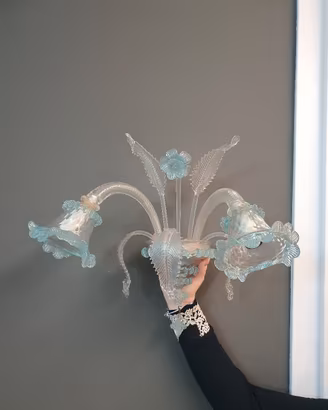 applique in vetro di murano 