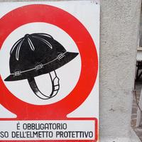 targa industriale vintage 