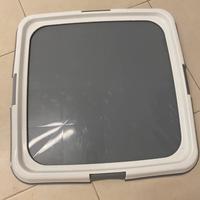 Vassoio porta traversina 60x60