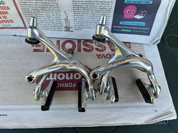 Freni anteriore e posteriore campagnolo record