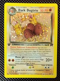 Dark Dugtrio 6/82 Team Rocket 1° ed ITA (Swirl)
