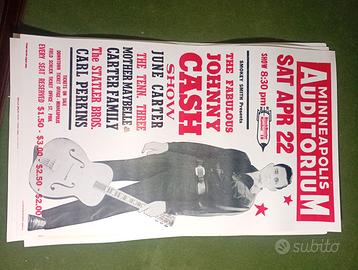 Locandine poster concerti americane