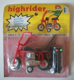 Hrighrider fondo di magazzino in blister anni 80