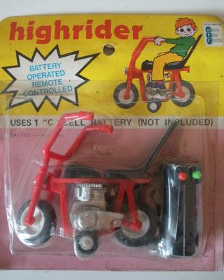 Hrighrider fondo di magazzino in blister anni 80