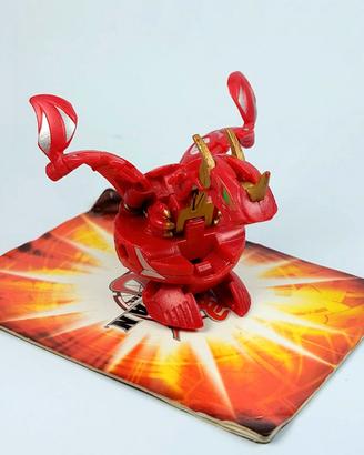 Bakugan Pyrus Neo Dragonoid part of Maxus Drago