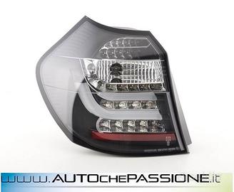 Fanali posteriori neri fume a led per BMW SERIE 1 