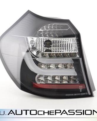 Fanali posteriori neri fume a led per BMW SERIE 1 